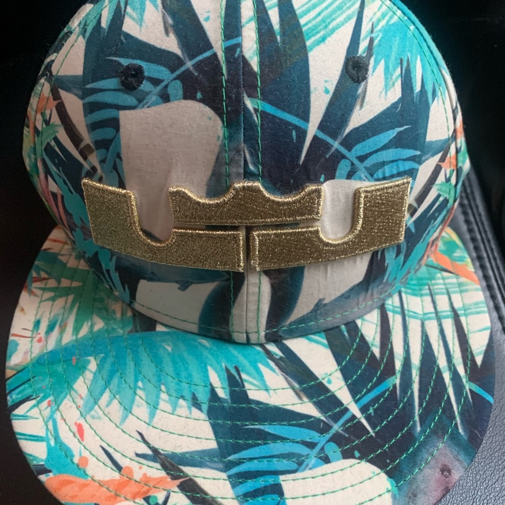 Nike Lebron James Champion Celebration Floral Snapback Cap